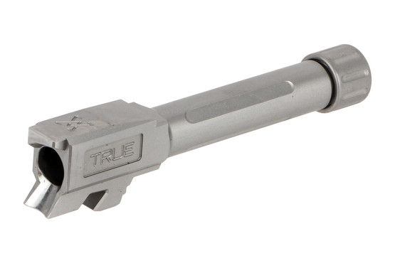 TRUE Precision threaded Satin stainless finished Glock G43 barrel fits the standard Glock model 43